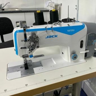 JACK JK-58720В-005С (голова) Двухигольная прямострочная машина без отключения игл